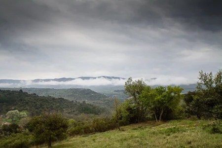  Clouds on the Luberon Mountains 