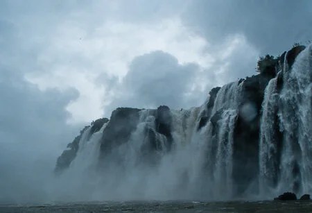 Iguzu Falls from zodiac, Argentina