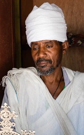 Lake Tana monastery abbot