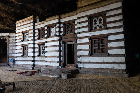 Hilltop monastery, Lalibela