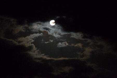 Moonrise over the Turmi Desert