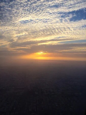 Sunset over Jeddah