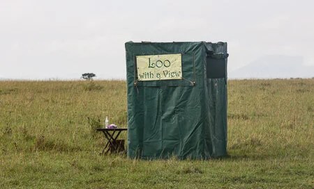 Balloon breakfast; champagne and all the mod cons