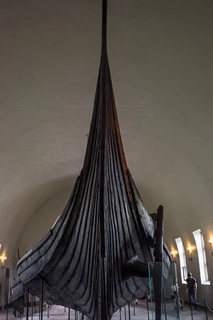  Excavated Viking ship, Oslo 