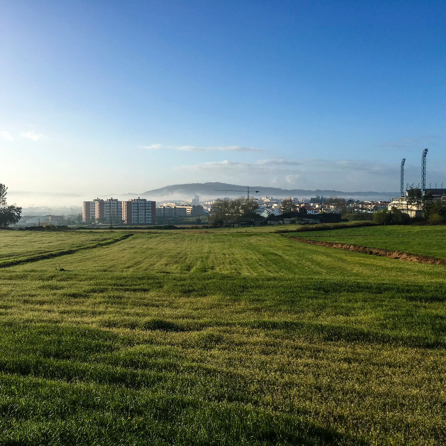  Sunrise over Barcelos, Easter morning    