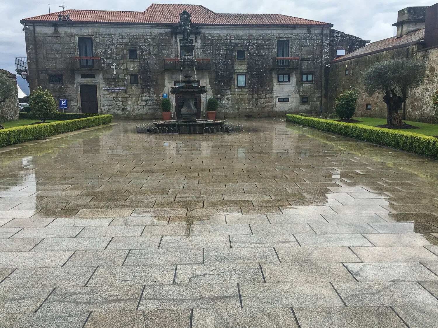  Posadas de Compostela our home tonight 