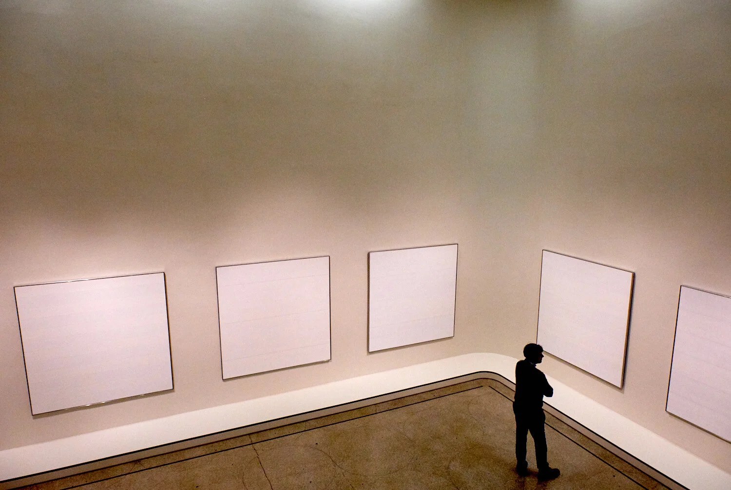  Agnes Martin show at the Guggenheim 