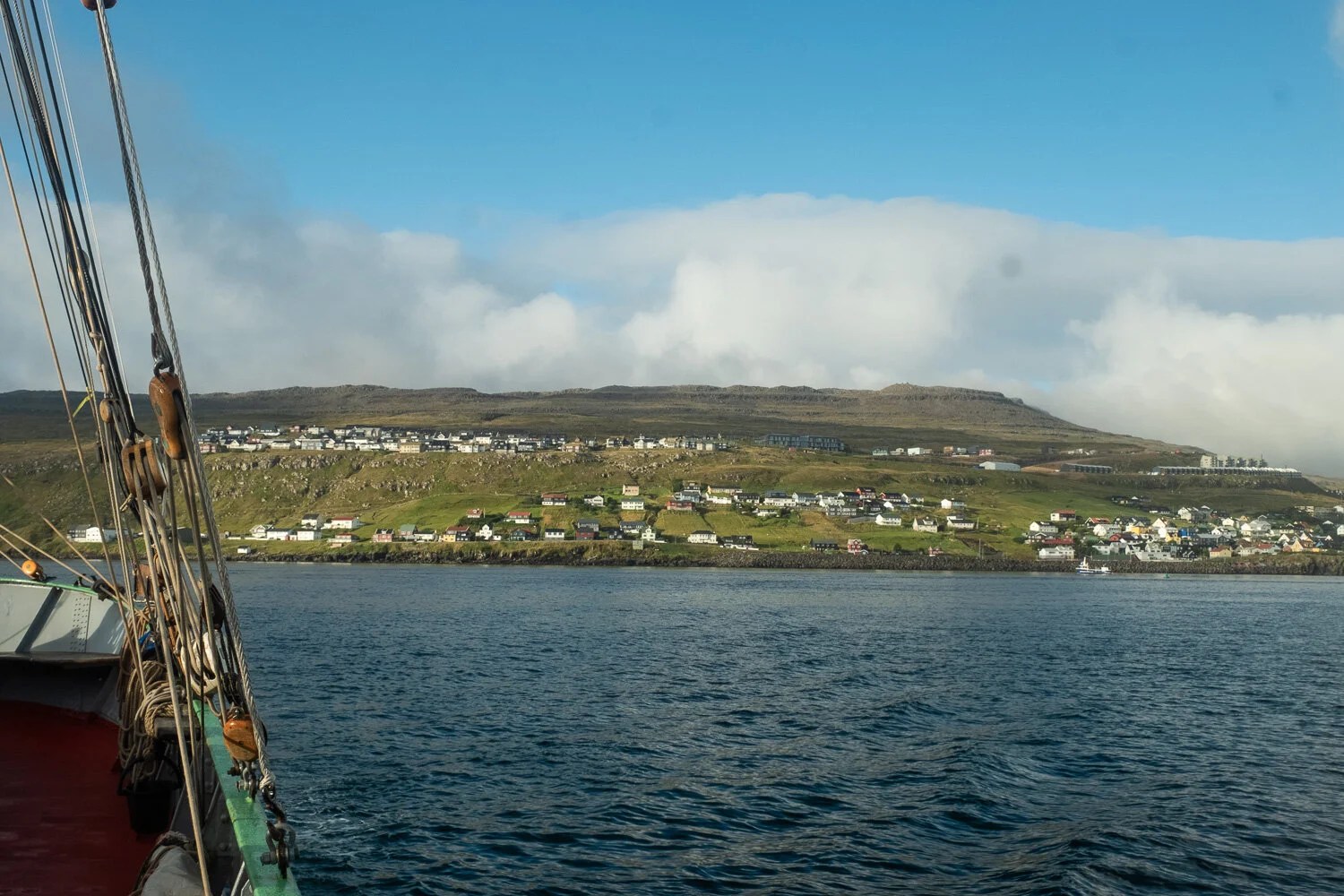  Leaving Torshavn harbour 