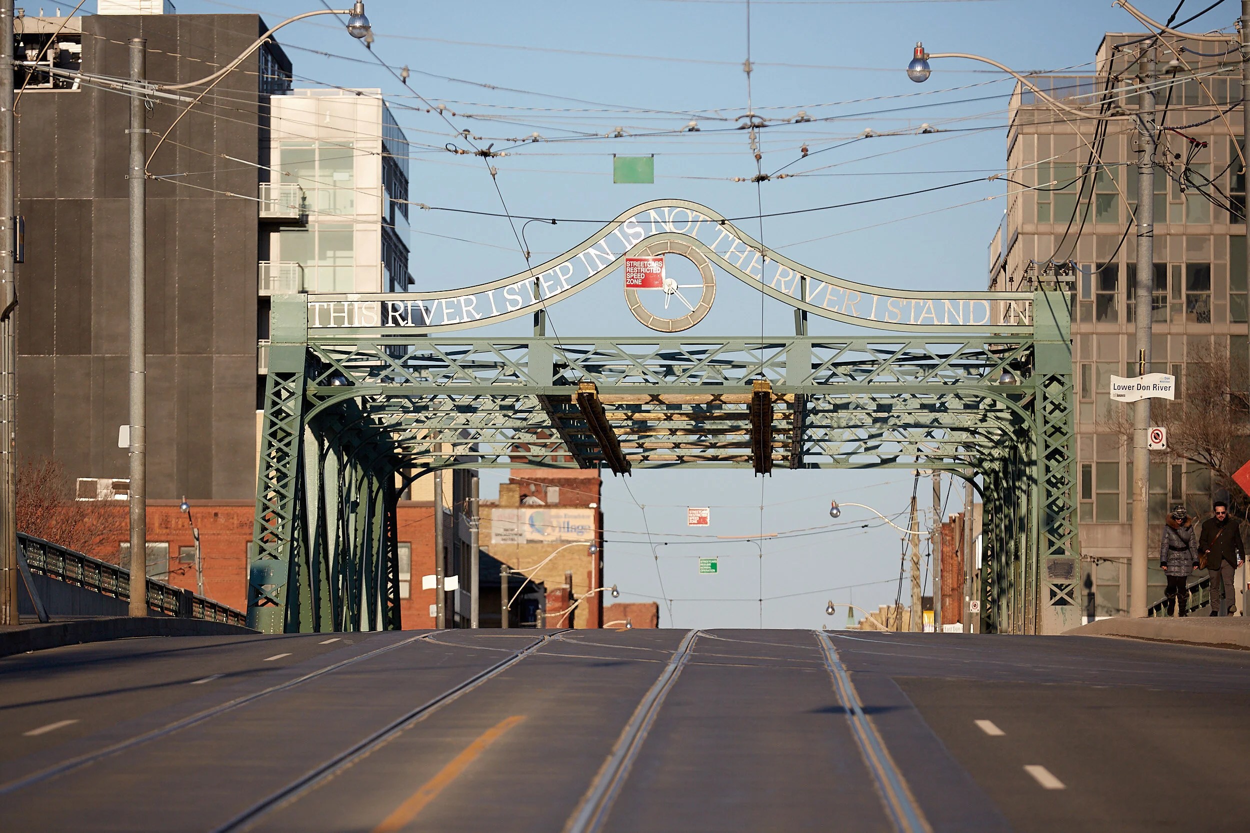  A very quiet Queen Street 