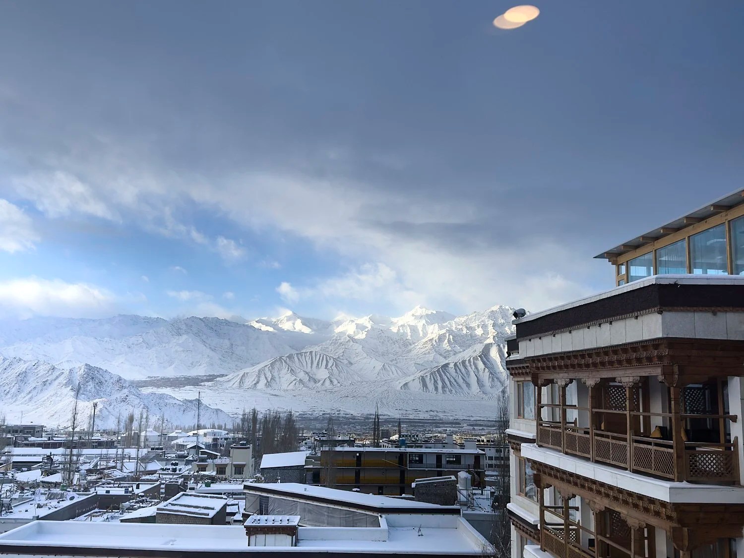  Leh hotel post blizzard 