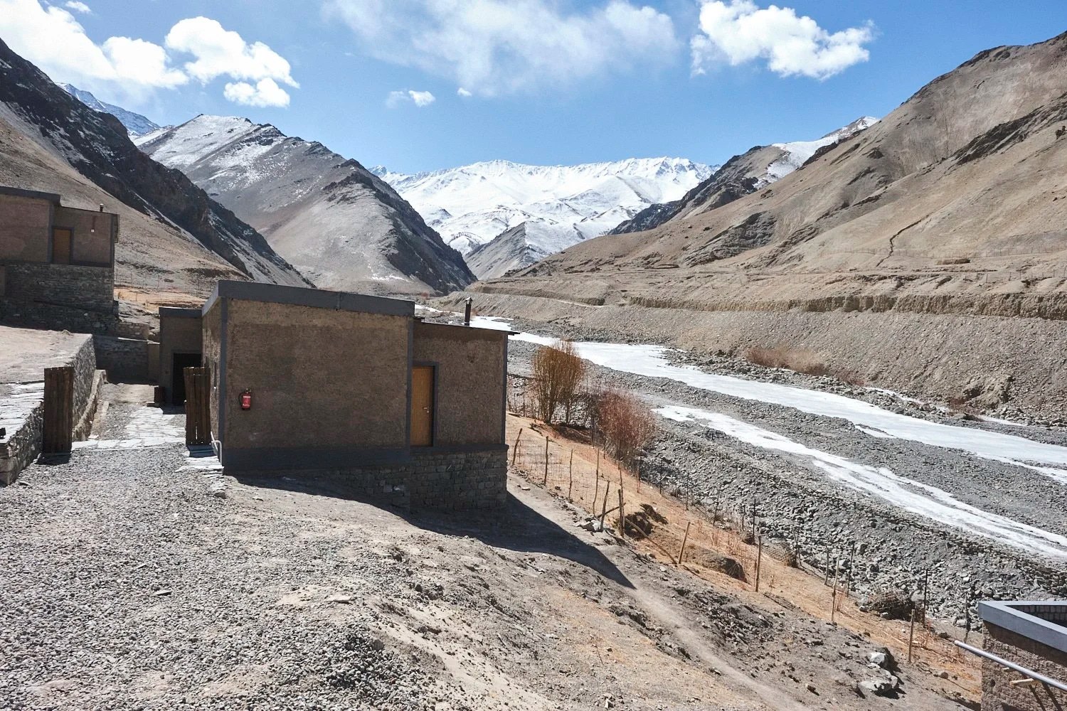  Our eco-camp in the Rumbak Valley 