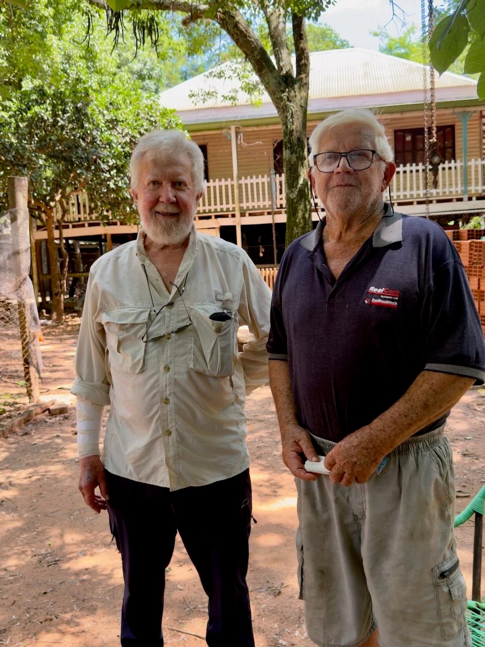  Rob & Francisco whose grandparents were part of the original settlement group. 
