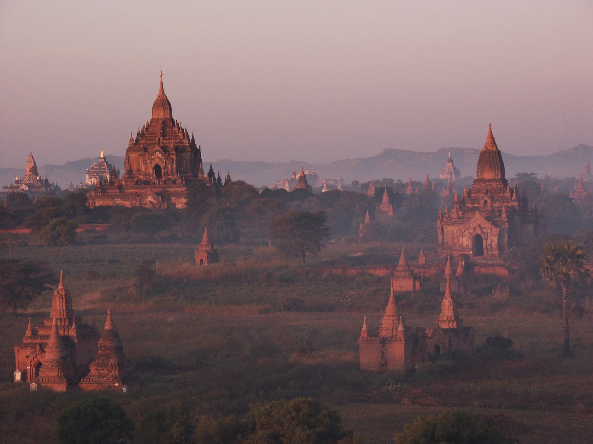 Bagan sunrise, Myanmar