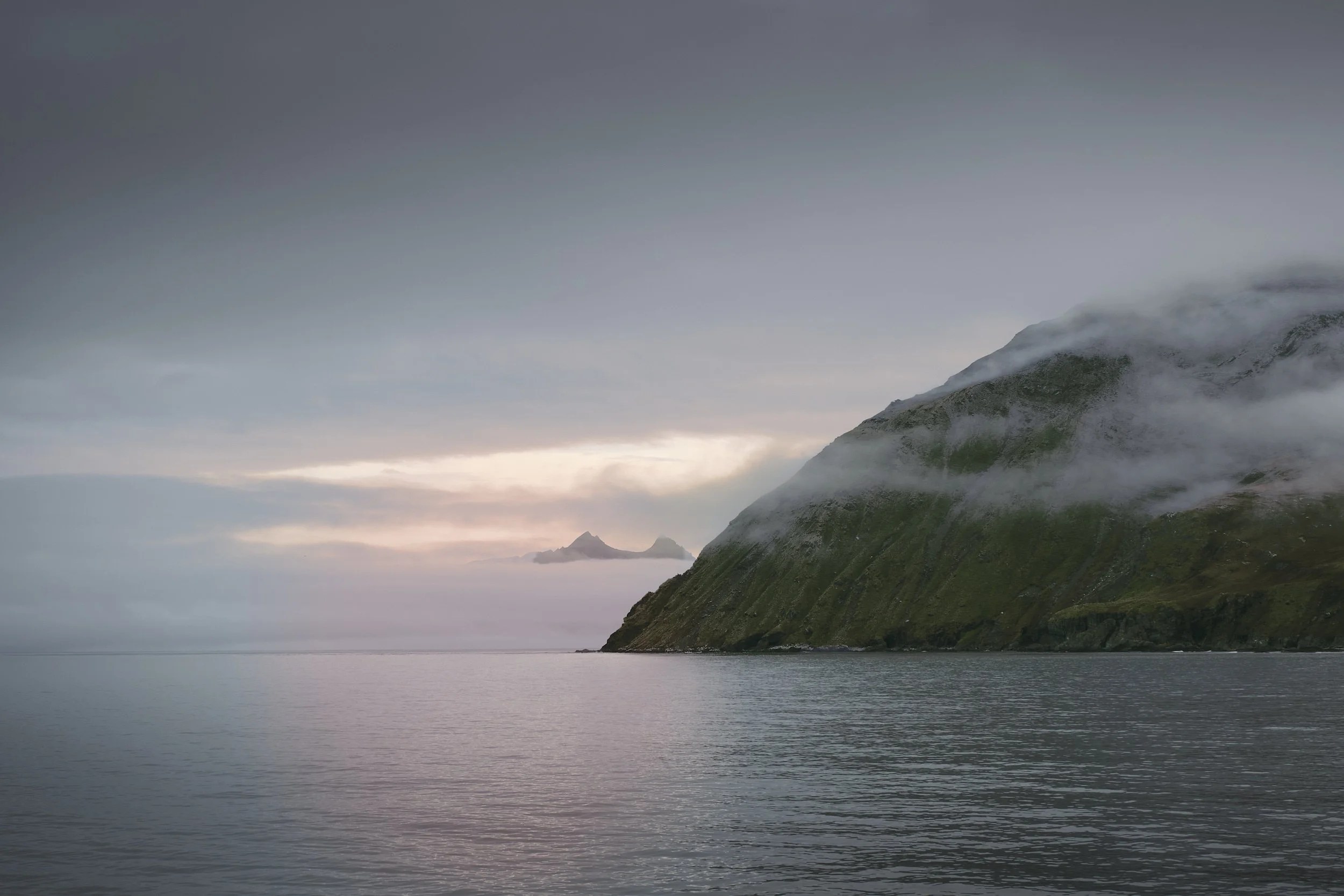 South Georgia sunset