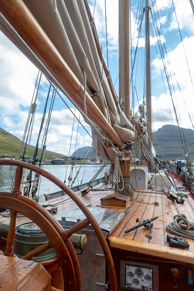 Leaving the Faroes, Thursday Sept.&nbsp;13