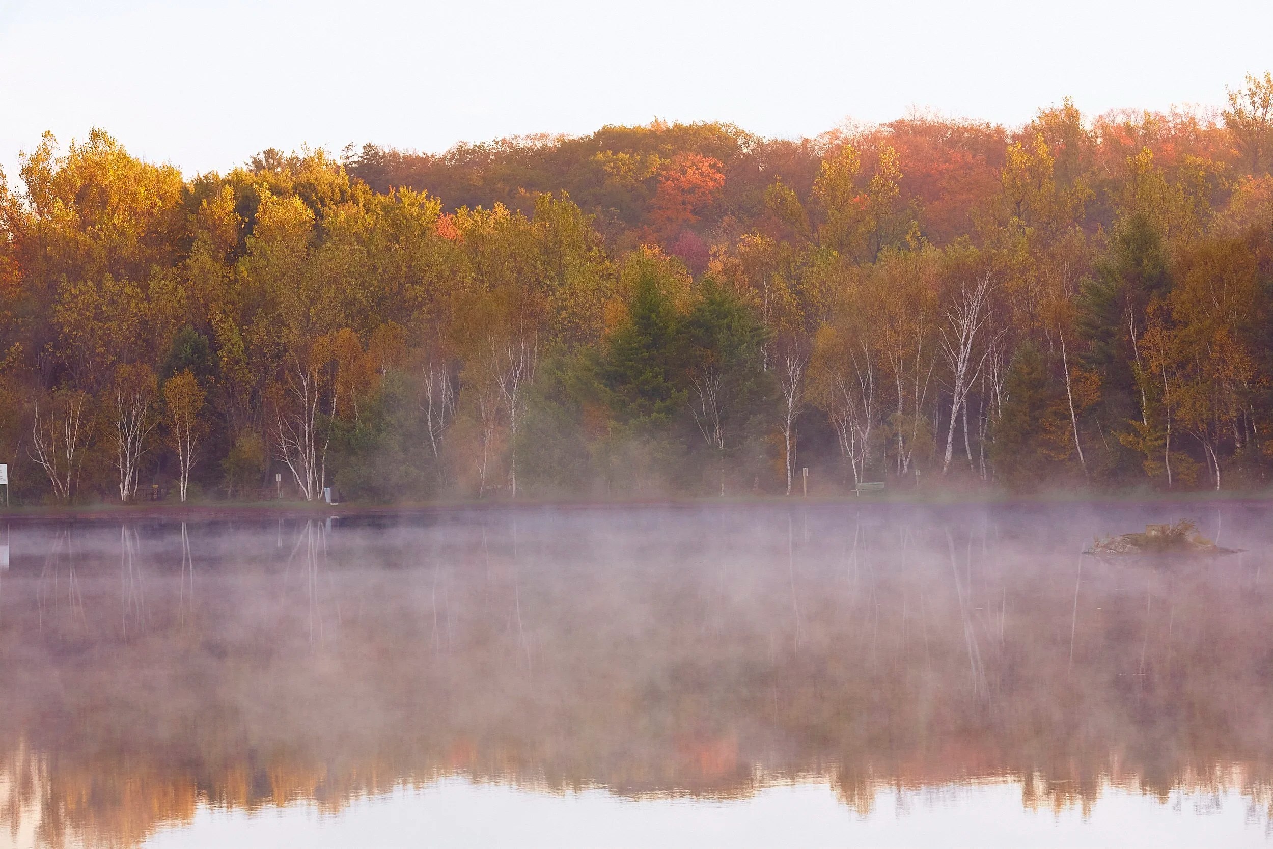Reflections, Fall in Northern Ontario, Canada